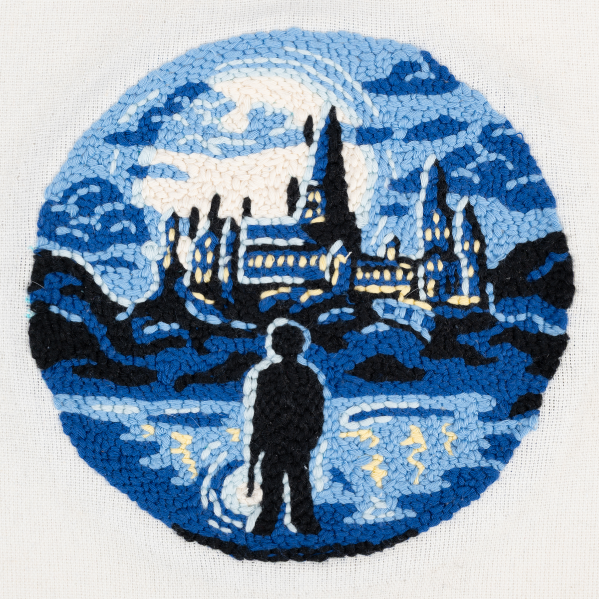DMC Harry Potter - Castle with Harry Punch Needle Kit