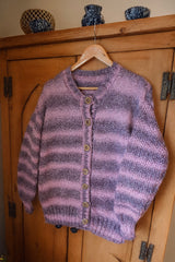 Woolcraft Pebble Chunky Cardigan Pattern WC3000