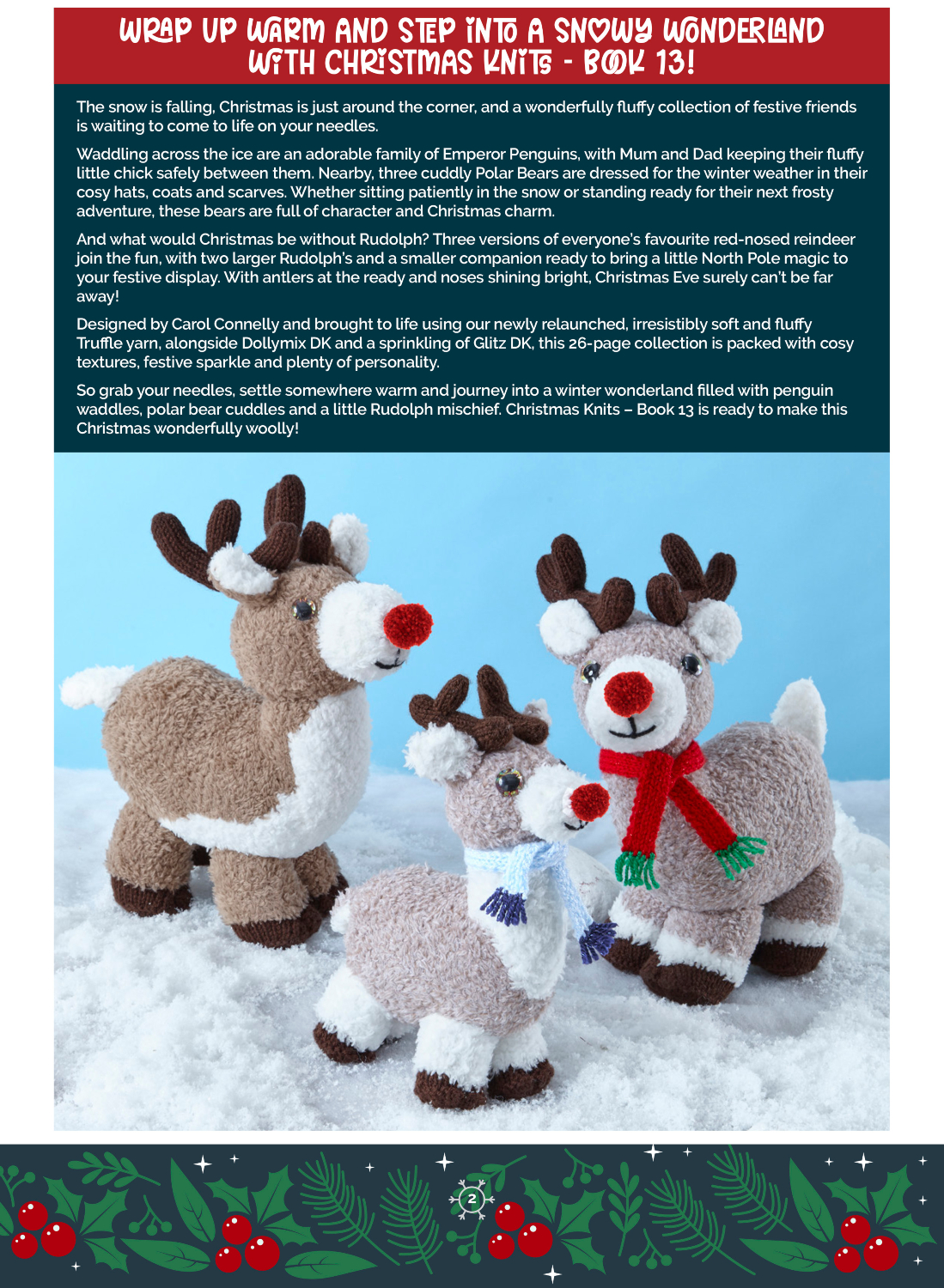 King Cole Christmas Knits - Book 13