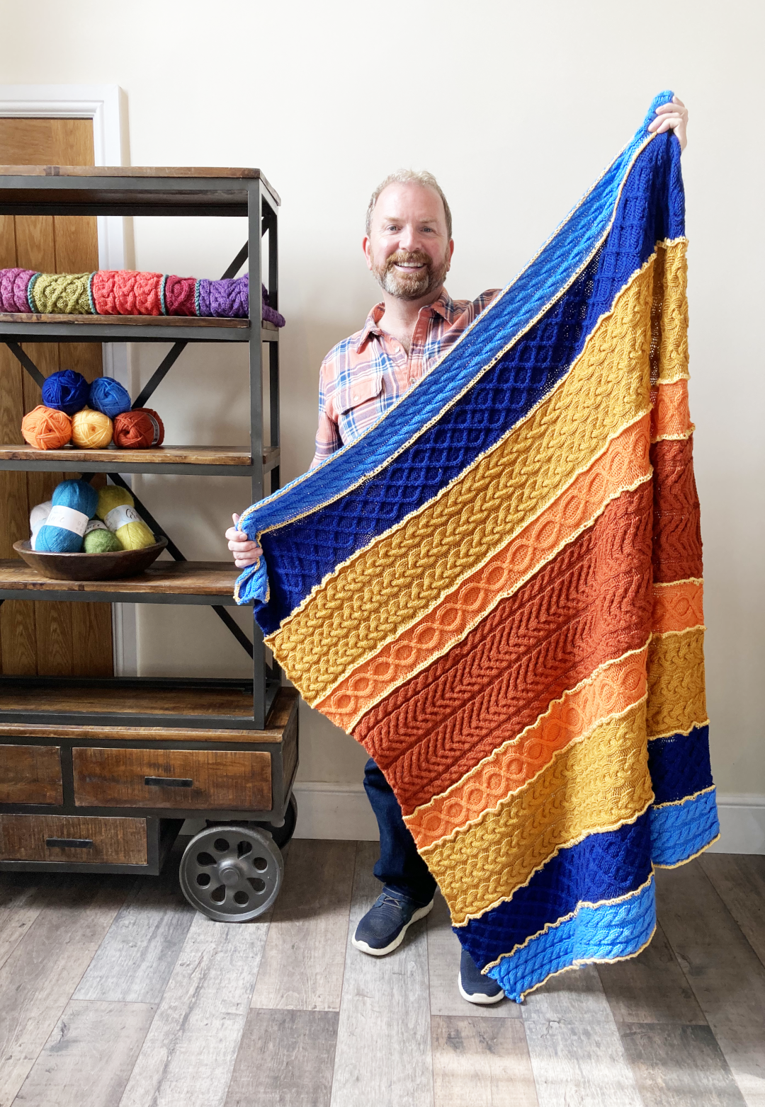 Stylecraft Cablemagoria Cinnabar Blanket Yarn Bundle - Knit Along (KAL)