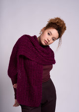 Rowan Mode Mohair Soft Como Beanie & Scarf Pattern by Quail Studio MIP95