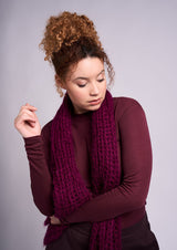 Rowan Mode Mohair Soft Como Beanie & Scarf Pattern by Quail Studio MIP95