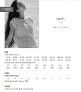 Rowan Mode Cotton DK Copal Summer Top Pattern By Quail Studio MIP105