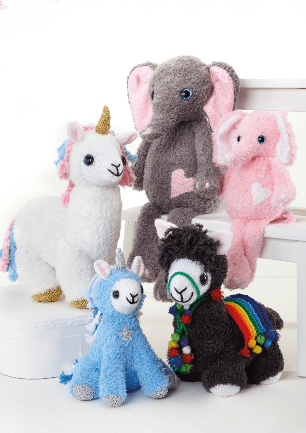 King Cole Cuddly Creatures by Carol Connelly - Book 1