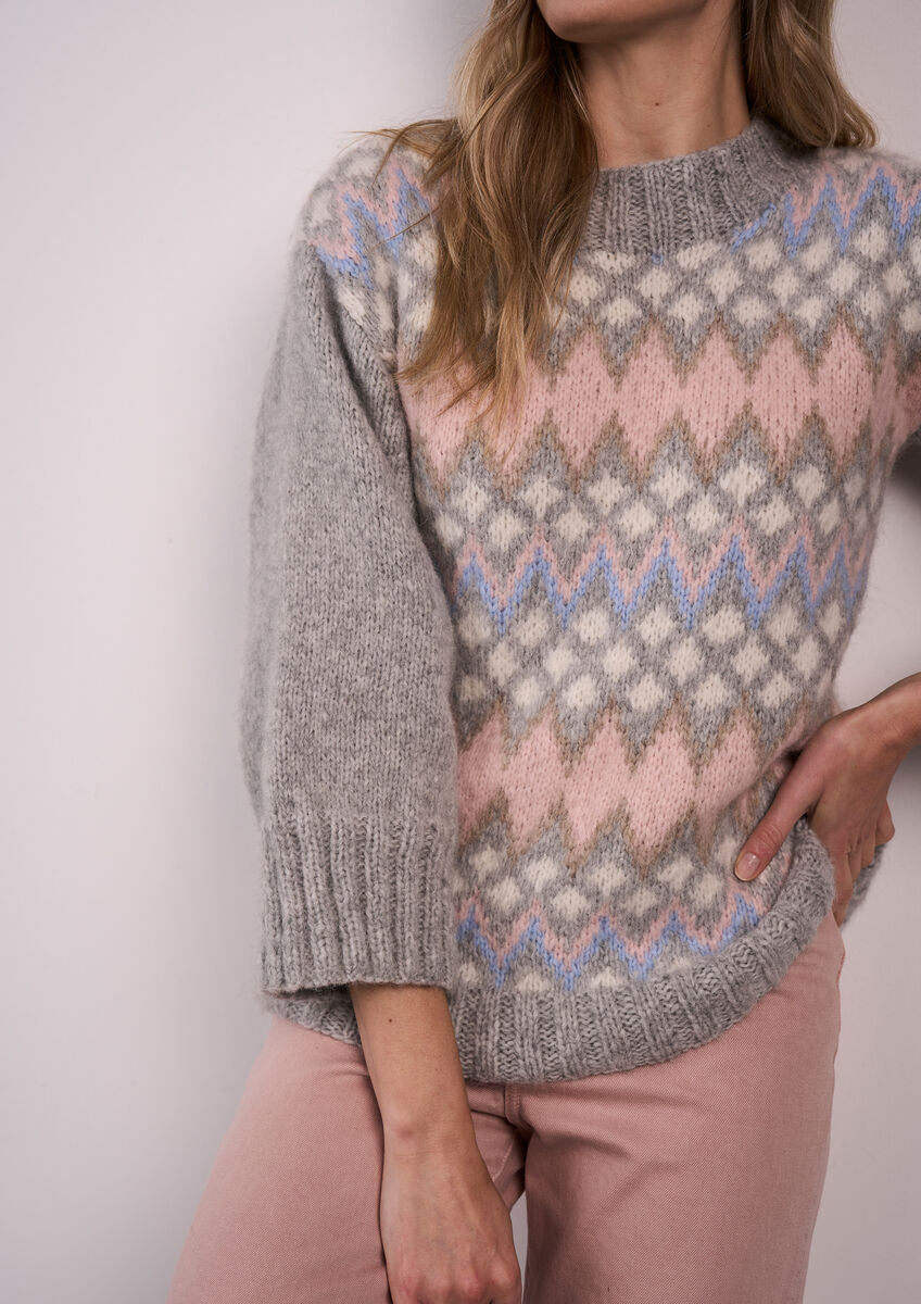 Rowan Mode Softest Alpaca Cullen Sweater Pattern by Quail Studio MIP78