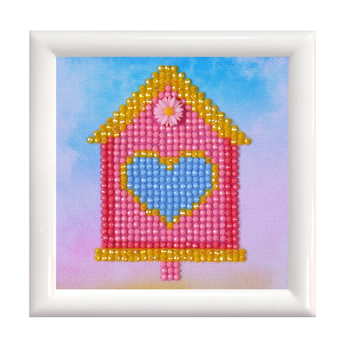 Diamond Dotz Painting Kit - Home Sweet Home 12 x 12cm