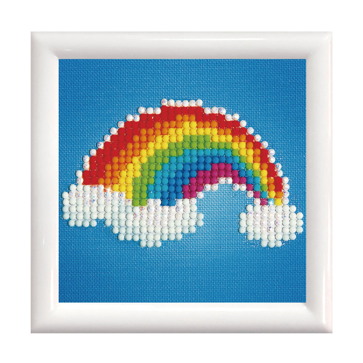Diamond Dotz Painting Kit - Ever Living Rainbow 12 x 12cm