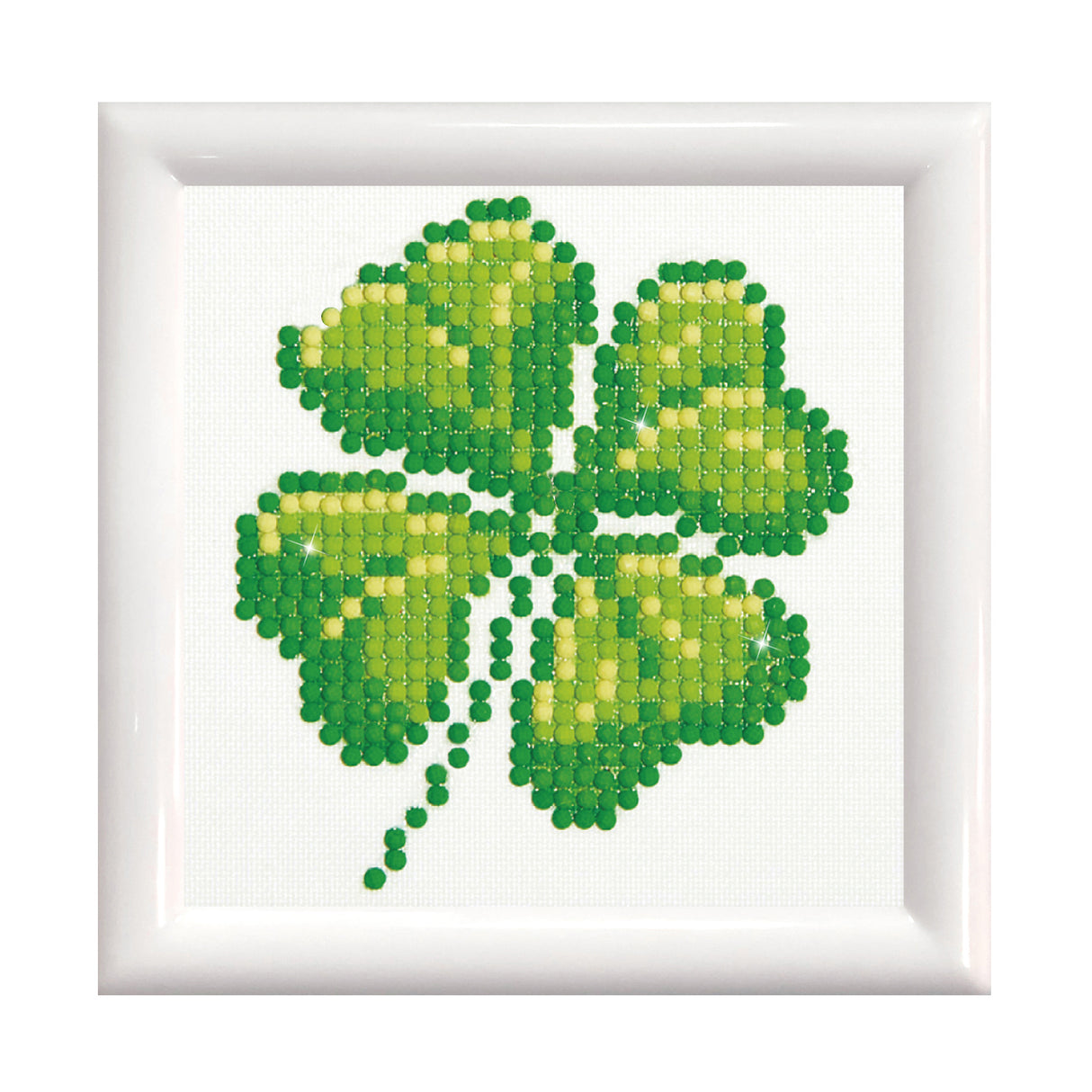 Diamond Dotz Painting Kit - Four Leaf Clover 12 x 12cm