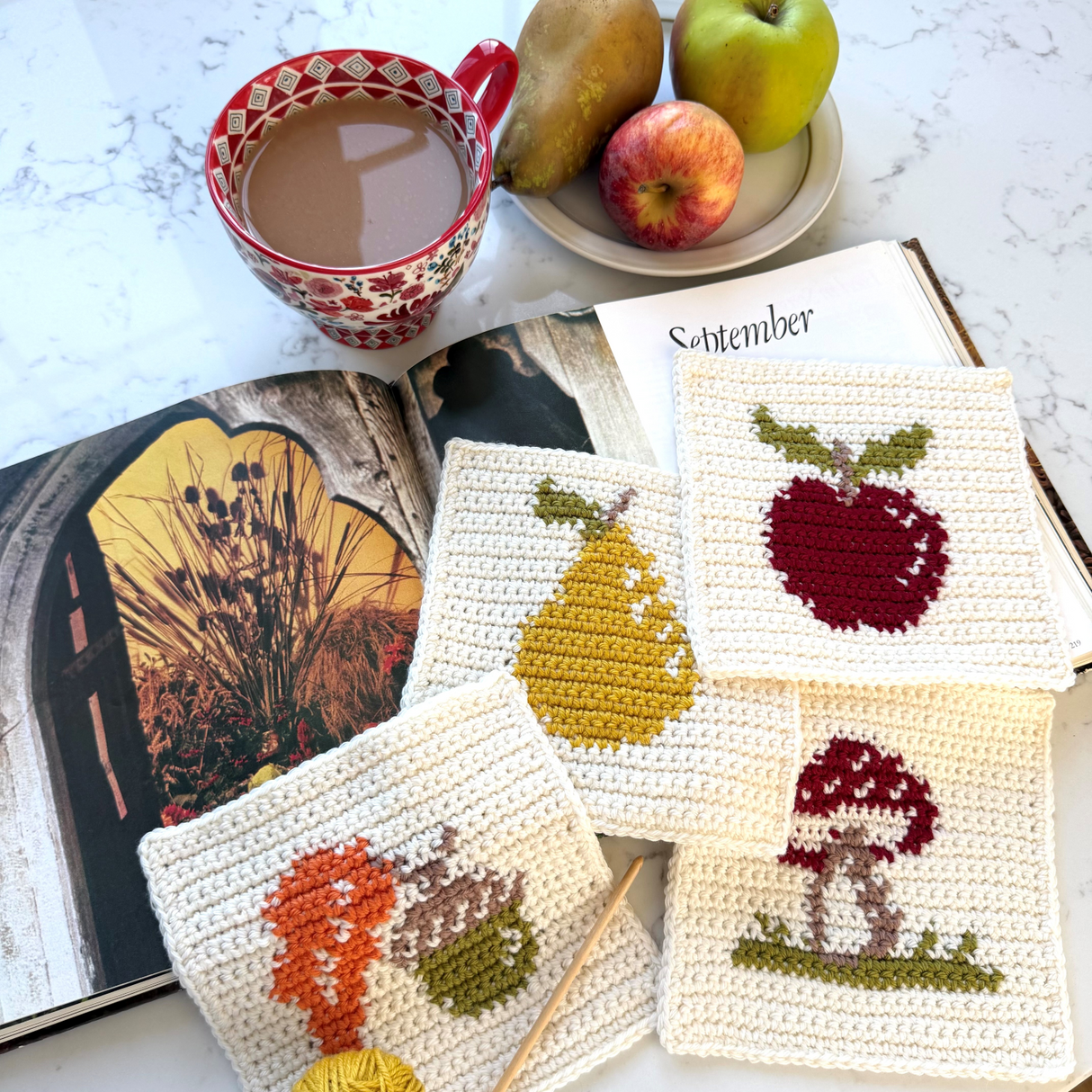 Stylecraft Love Letters to Autumn by MadebyAnita - Crochet Along (CAL)