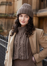 Rowan Mode Chunky Wool Daphne Hat & Bib Pattern by Quail Studio MIP65