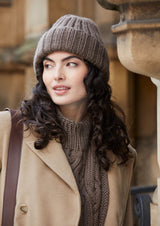 Rowan Mode Chunky Wool Daphne Hat & Bib Pattern by Quail Studio MIP65