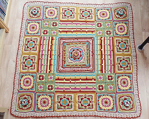 Demelza Blanket by Catherine Bligh - Yarn Pack