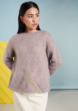 Rowan Felted Tweed DK Depth Sweater Pattern by Georgia Farrell