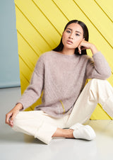 Rowan Felted Tweed DK Depth Sweater Pattern by Georgia Farrell