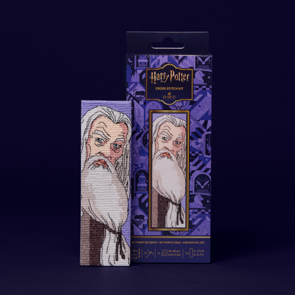 DMC Harry Potter - Dumbledore Cross Stitch Bookmark Kit