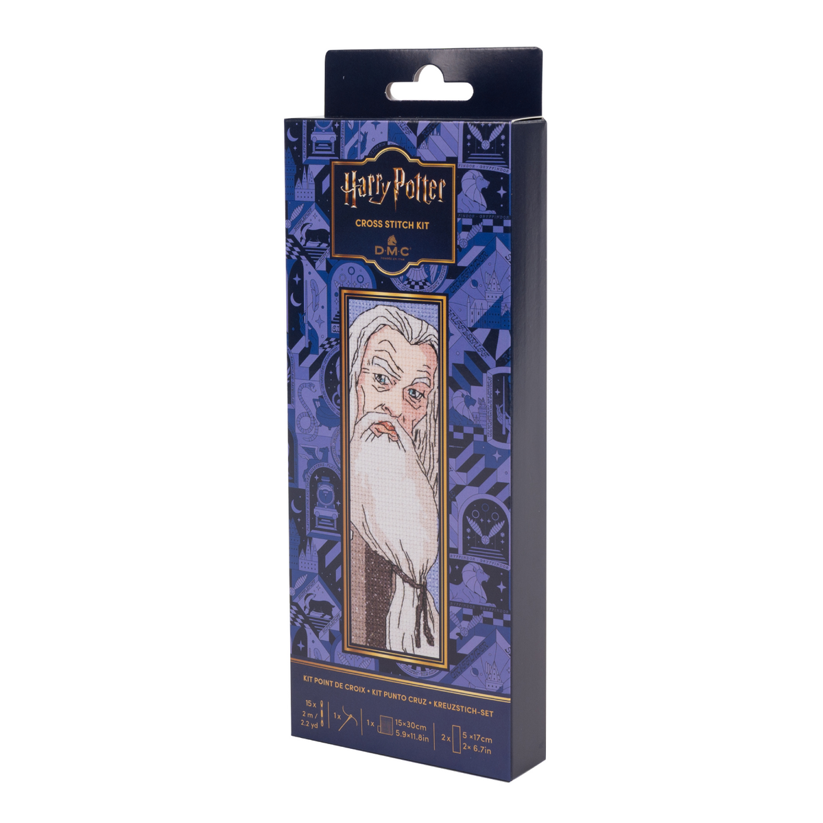 DMC Harry Potter - Dumbledore Cross Stitch Bookmark Kit