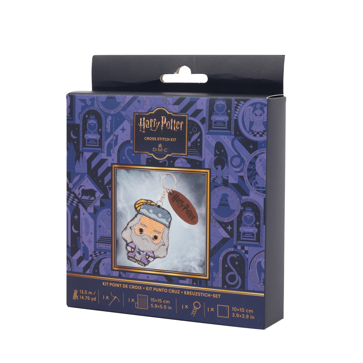 DMC Harry Potter - Dumbledore Cross Stitch Keyring Kit