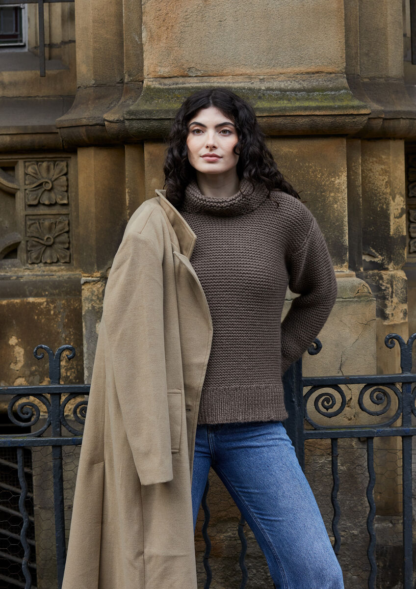 Rowan Mode Chunky Wool Elowen Jumper Pattern by Quail Studio MIP64