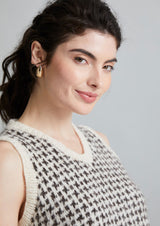 Rowan Mode Alpaca Cotton Elwood Vest Pattern by Quail Studio MIP81