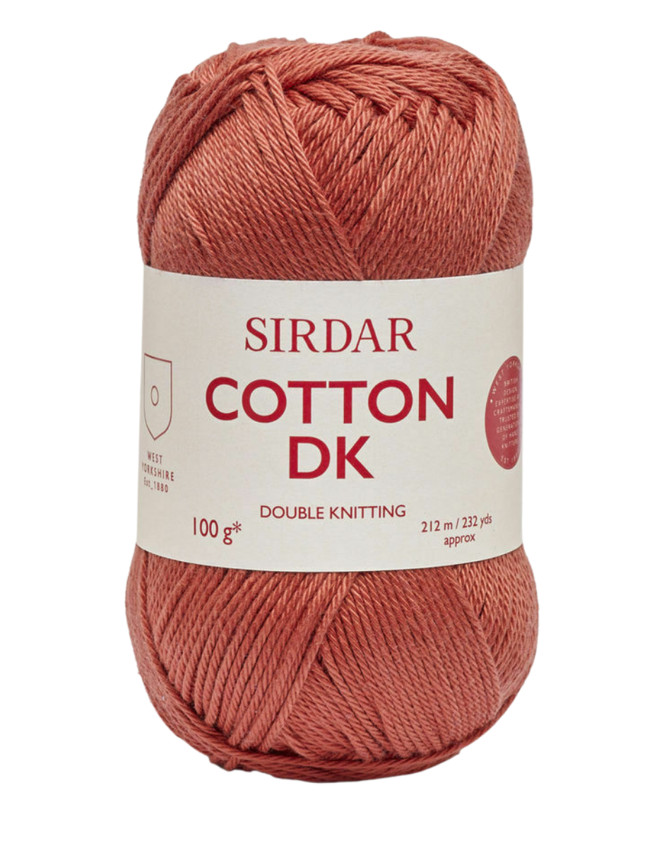 10 x Sirdar Cotton DK 100g - Coppertone 539