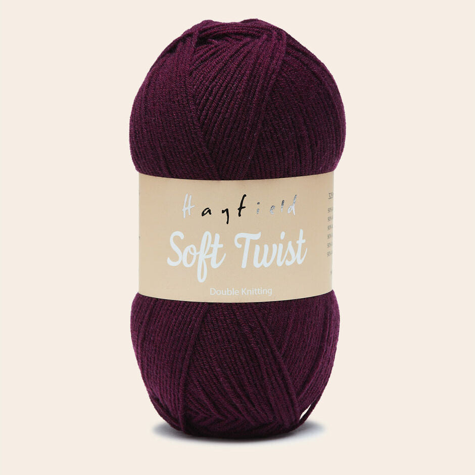 5 x 100g Hayfield Soft Twist DK 100g