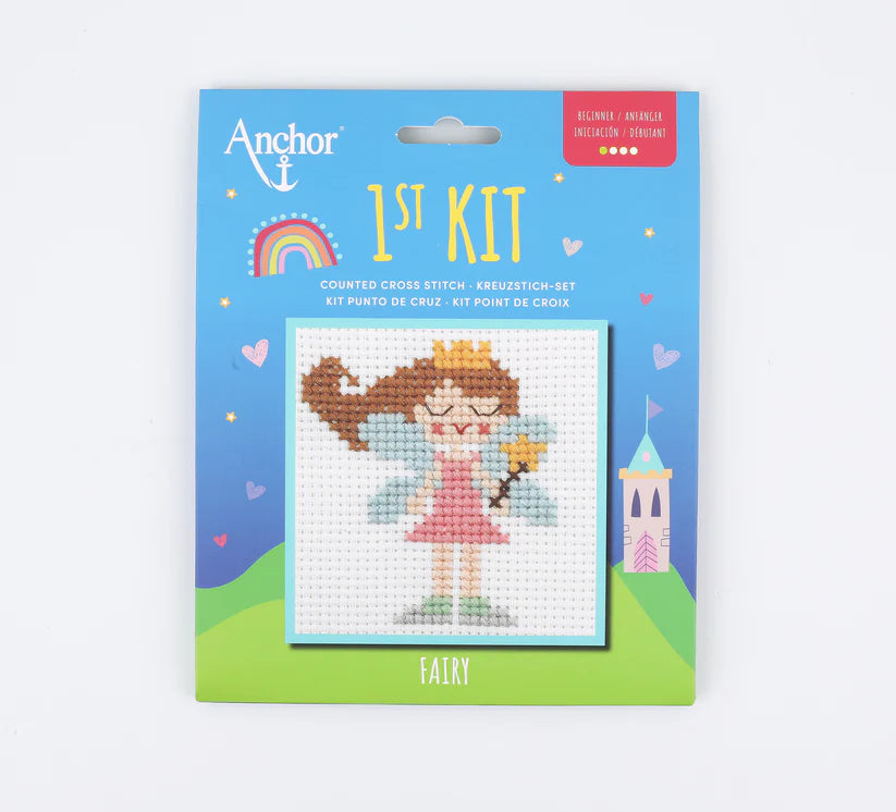 Anchor Mini My First Counted Cross Stitch Kit - Fairy