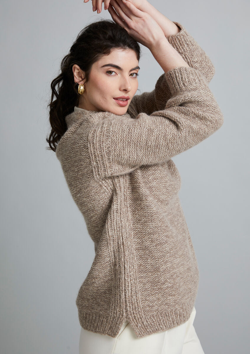 Rowan Mode Softest Alpaca & Alpaca Haze Fern Pattern by Quail Studio MIP76