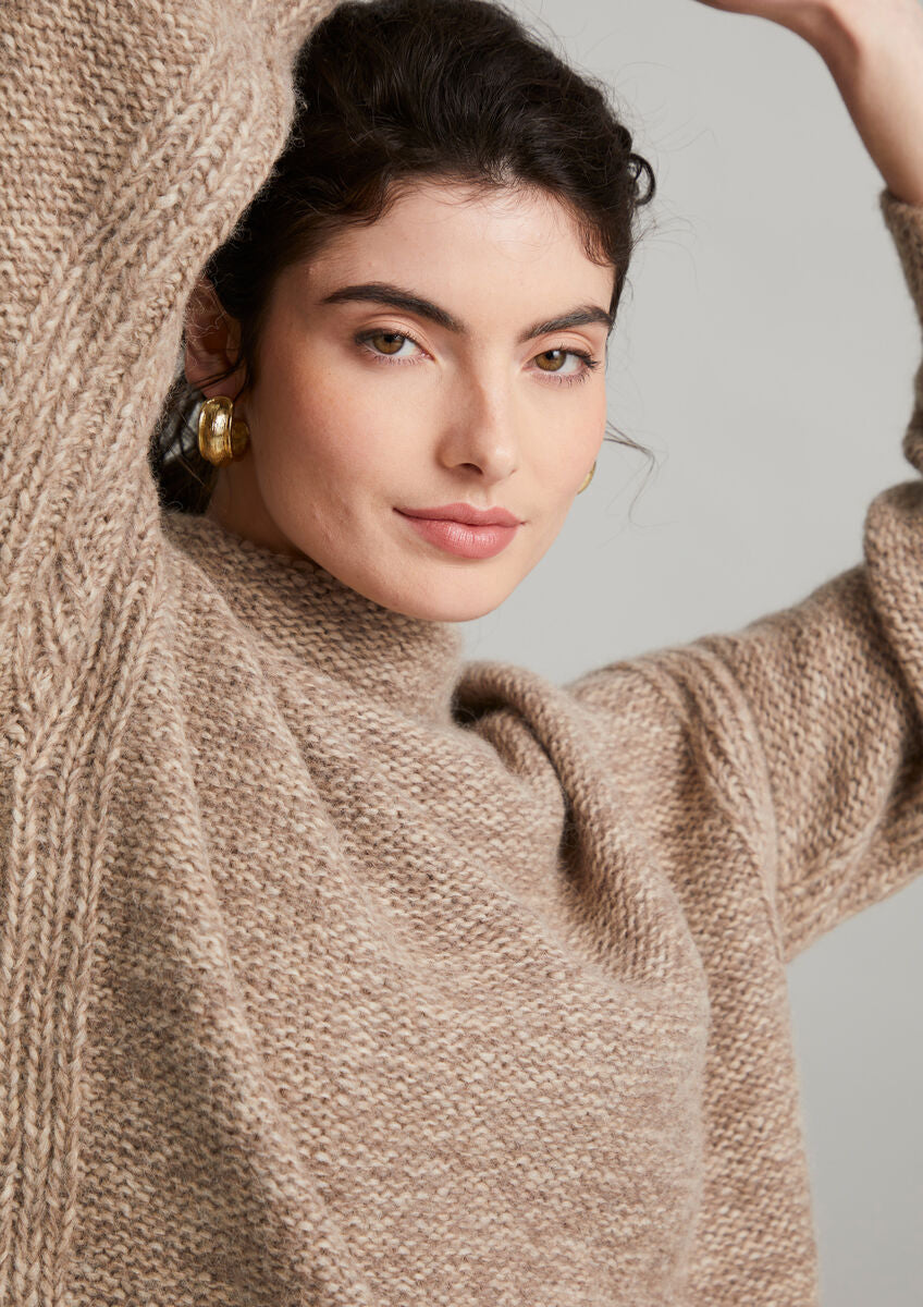 Rowan Mode Softest Alpaca & Alpaca Haze Fern Pattern by Quail Studio MIP76