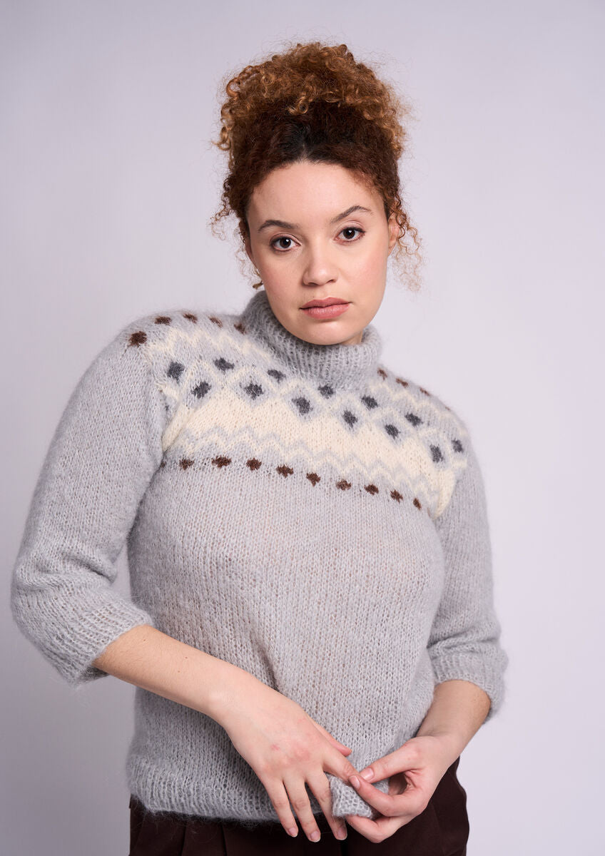 Rowan Mode Mohair Soft Florence Jumper Pattern by Quail Studio MIP94