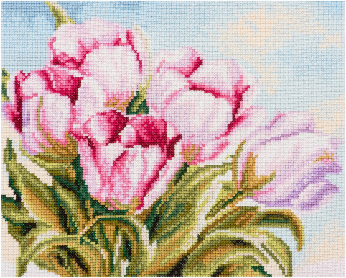 Trimits Counted Cross Stitch Kit -  Tulip 39.5 x 33cm