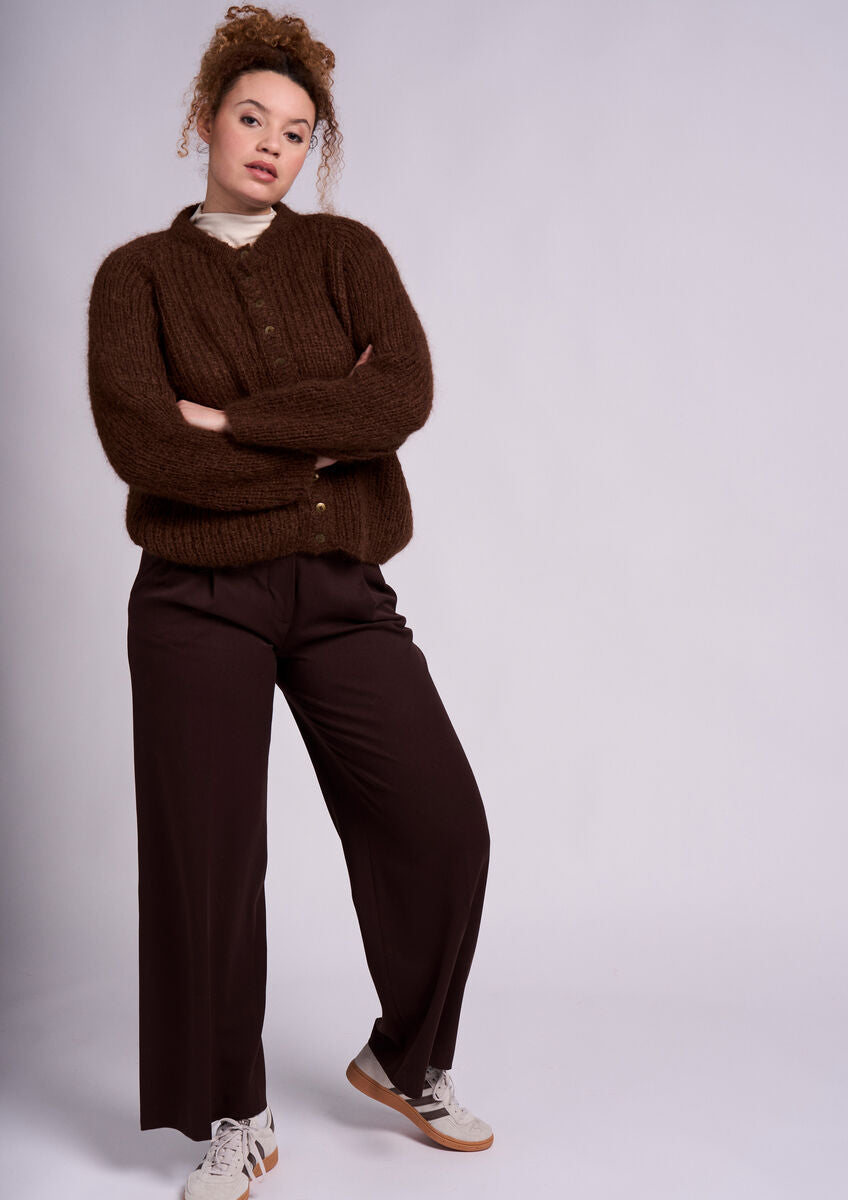 Rowan Mode Mohair Soft Garda Cardigan Pattern by Quail Studio MIP93