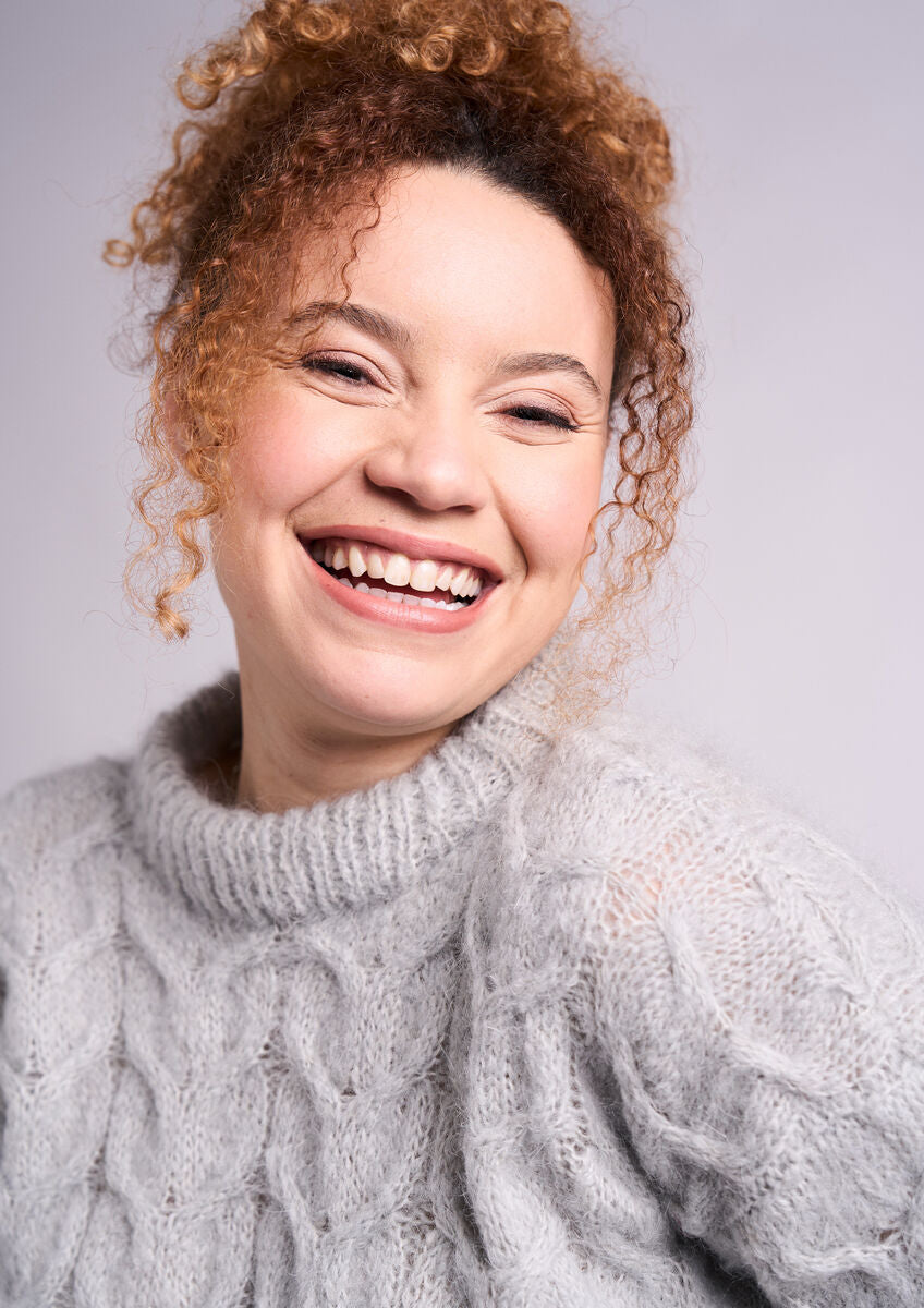 Rowan Mode Mohair Soft Genoa Sweater Pattern by Quail Studio MIP96