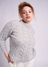 Rowan Mode Mohair Soft Genoa Sweater Pattern by Quail Studio MIP96