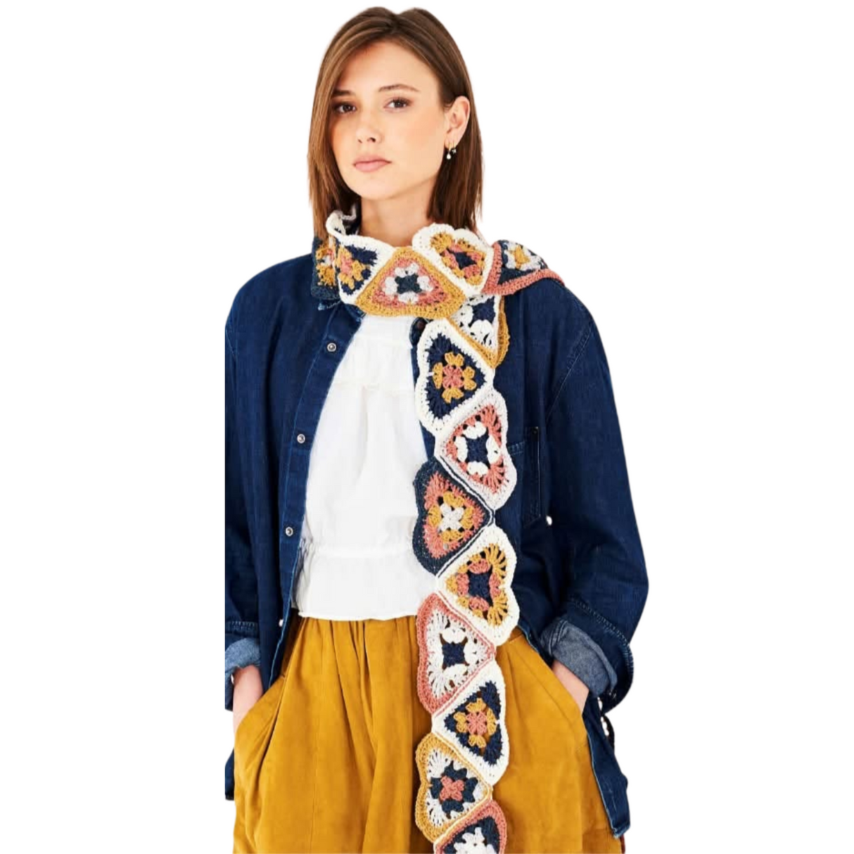 Stylecraft Heart Scarf MAL