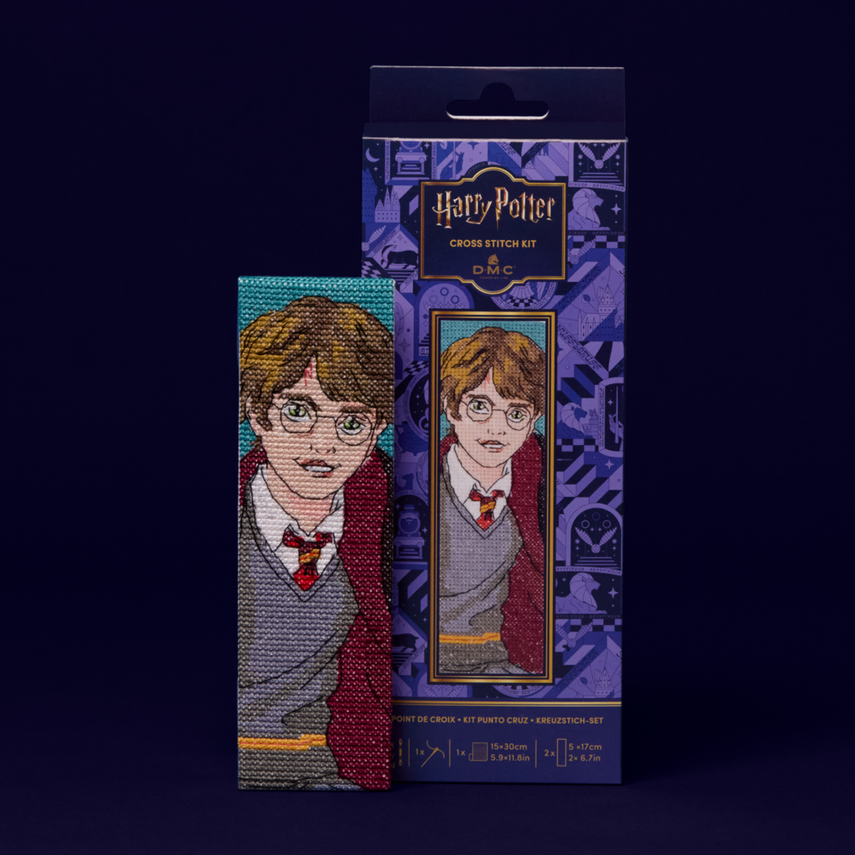 DMC Harry Potter - Harry Cross Stitch Bookmark Kit
