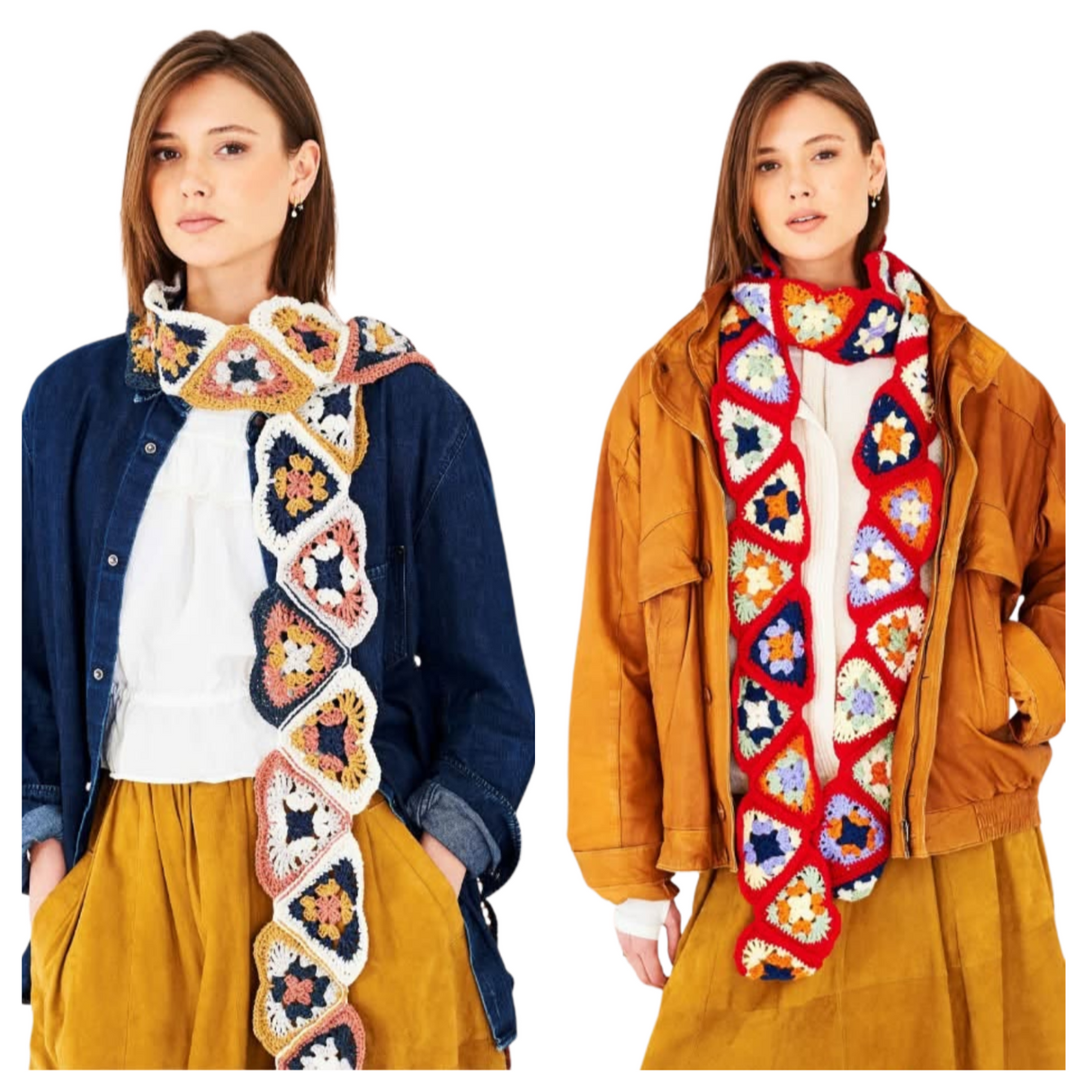 Stylecraft Heart Scarf MAL