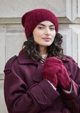 Rowan Mode Softest Alpaca Heather Hat & Mittens Pattern by Quail Studio MIP99