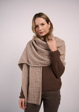 Rowan Mode Softest Alpaca Heather Hat & Wrap Pattern by Quail Studio MIP77