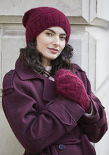 Rowan Mode Softest Alpaca Heather Hat & Mittens Pattern by Quail Studio MIP99