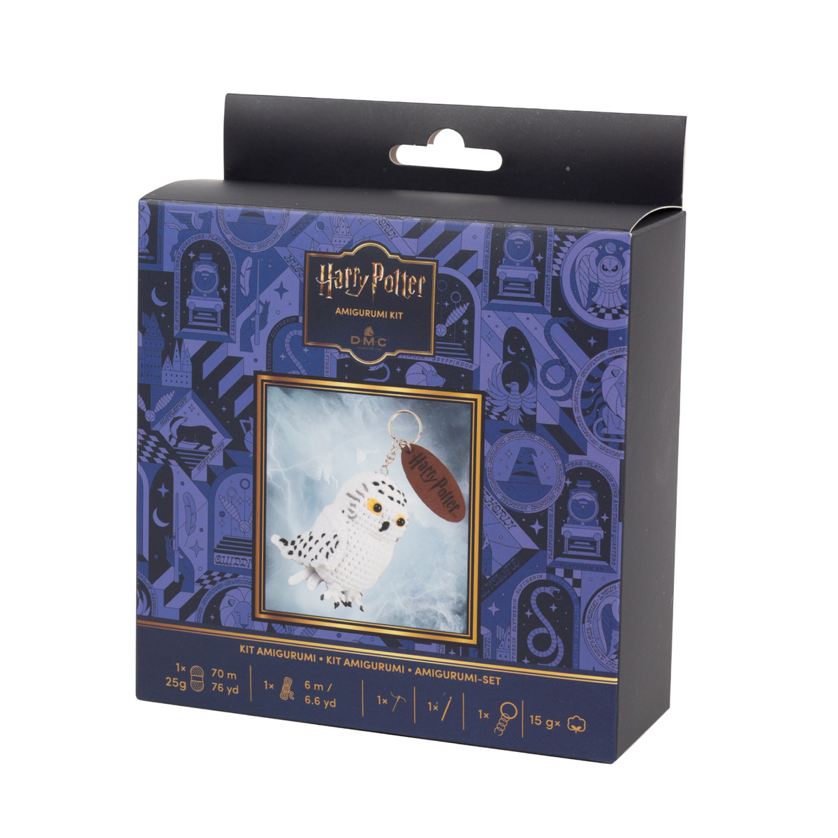 DMC Harry Potter - Hedwig Amigurumi Keyring Kit