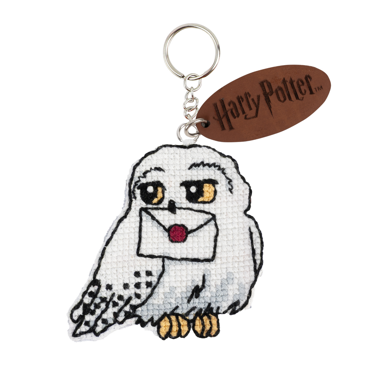 DMC Harry Potter - Hedwig Cross Stitch Keyring Kit