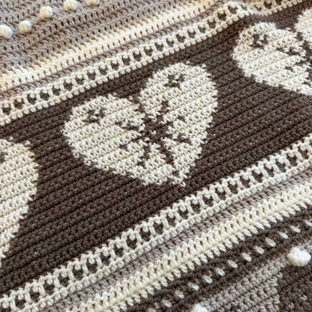 Cosy Winter Wishes Blanket MadebyAnita - Yarn Pack