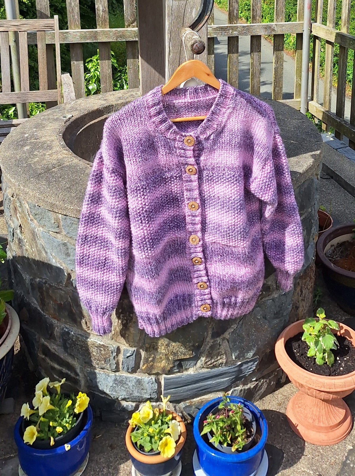Woolcraft Pebble Chunky Cardigan Pattern WC3000
