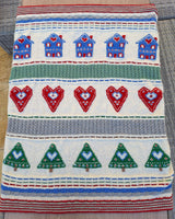 Woolcraft New Fashion DK Scandi Folk Blanket Pattern WC3006