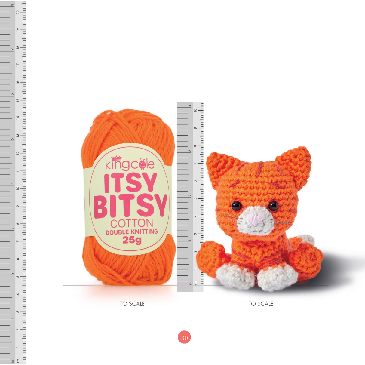 King Cole Itsy Bitsy A Day at the Farm - Crochet Book 1