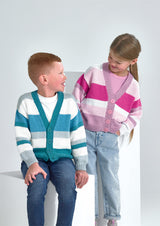 James C. Brett Pure Cotton DK Cardigans Pattern JB941