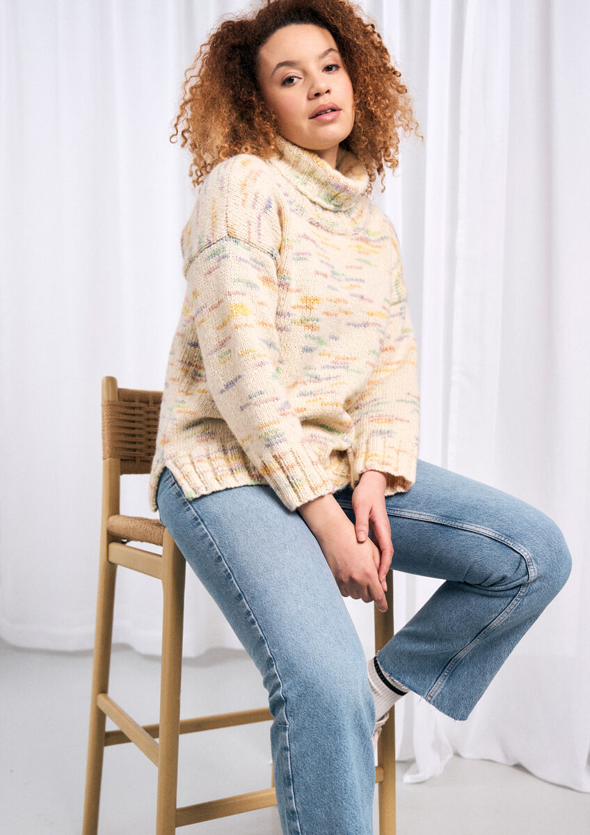 Rowan Mode Colourmix Jupiter Sweater Pattern by Quail Studio MIP85