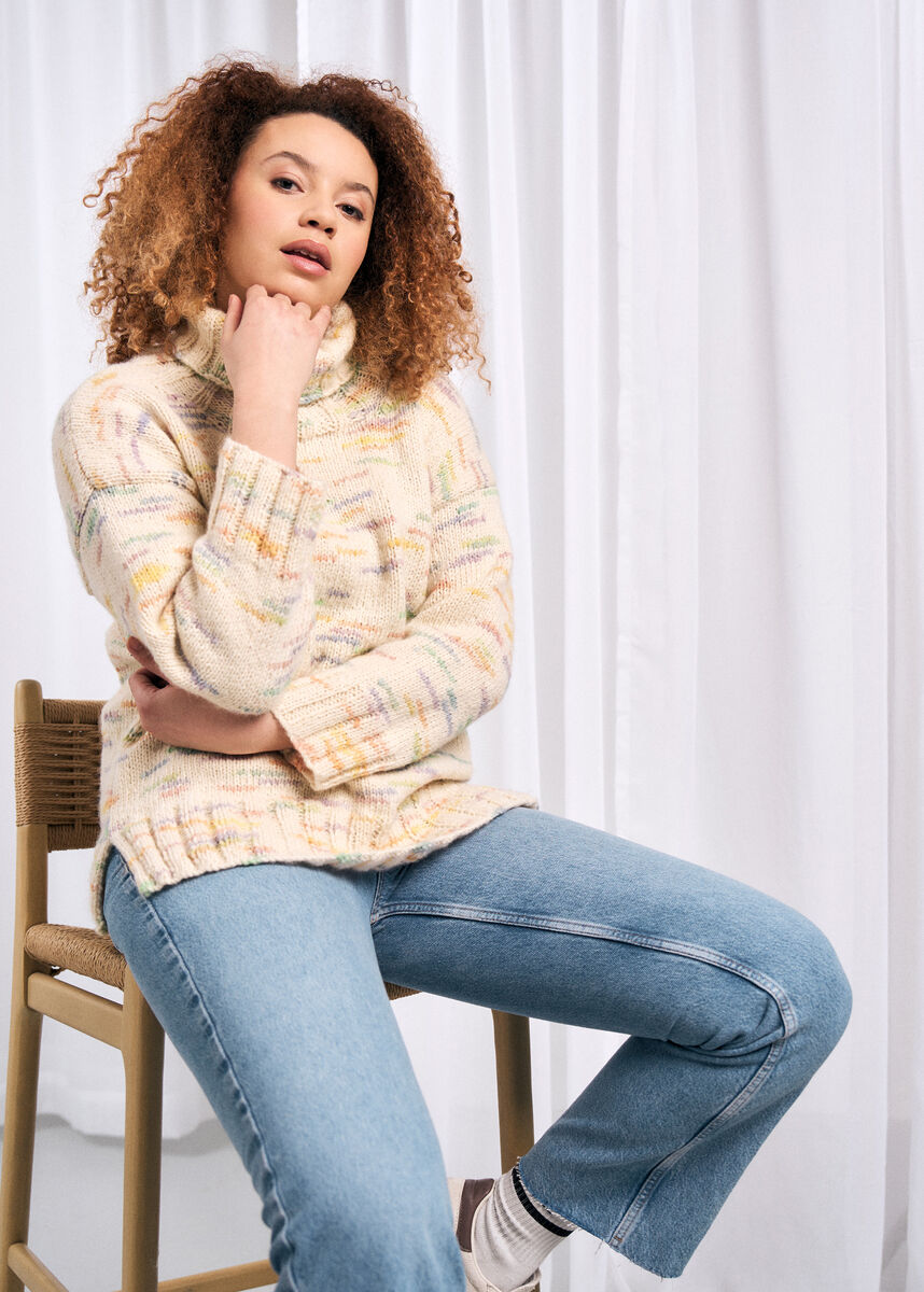 Rowan Mode Colourmix Jupiter Sweater Pattern by Quail Studio MIP85