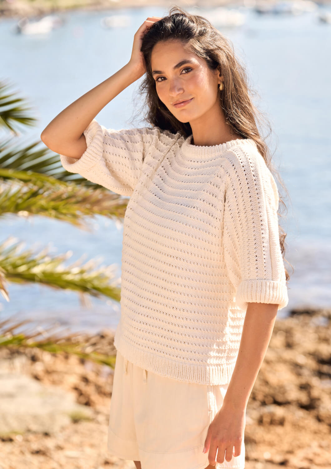 Rowan Mode Cotton DK Lustre Sweater Pattern Pattern By Quail Studio MIP100