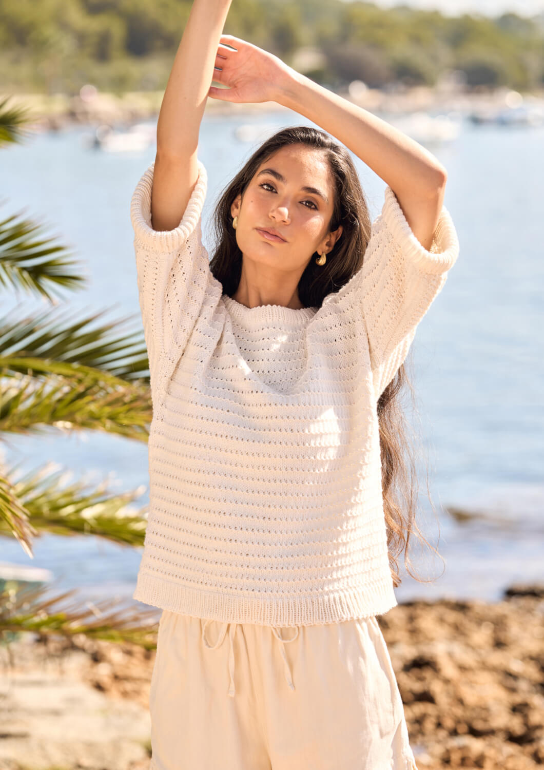 Rowan Mode Cotton DK Lustre Sweater Pattern Pattern By Quail Studio MIP100